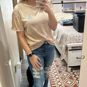 Hollister light pink tee